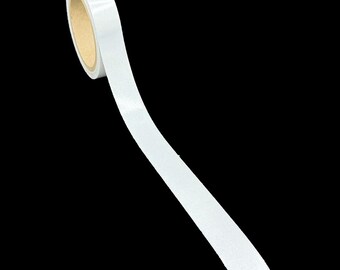 1 "Zoll weißes reflektierendes Band Typ 1 Flexible Engineer Grade Nikkalite ELG anpassungsfähig flexibel 10' 20' 30' Fußrollen ELG 48000