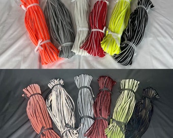 Reflective Piping Vest Trim Sew On Fabric Ultra Bright Safety ANSI Approved Multiple Colors