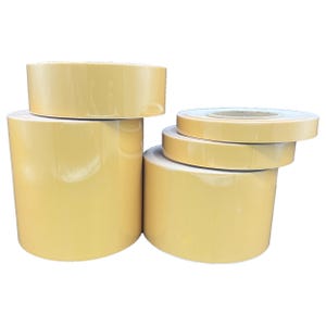 IRON ON Gold REFLECTIVE Fabric 3/4&quot; 1&quot; 2&quot; 4&quot; 6&quot; Inch 10&#39;, 20&#39;, 30&#39; Rolls Vest Trim Safety SewViz Brand
