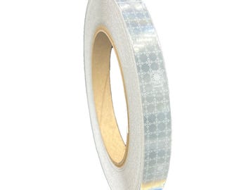 1&quot; Inch 1404 SOLAS Reflective Tape M82 Oralite Flexible Safety USCG (Brightest Tape On Market) Prismatic Boat Tape (5&#39;, 10&#39;, 20&#39;, 30&#39; Foot)