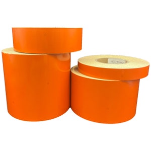Orange Reflective Tape Type 2 Super Engineer Grade 1&quot; 2&quot; 4&quot; 6&quot; Nikkalite Safety SEG