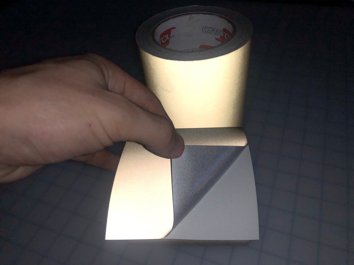 Black Reflective Tape Oralite 5700 Type 1 Flexible Engineer Etsy