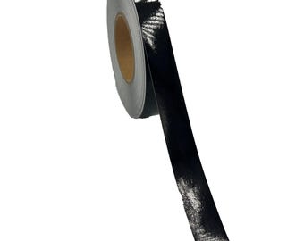1&quot; Inch Black Reflective Tape 3M 680 Type 1 Engineer Grade Reflects White (Ultra Bright) Scotchlite Thin & Flexible 10&#39;, 20&#39;, 30&#39; Feet