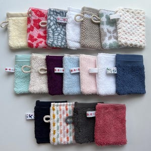 Terrycloth Soap Saver Pouch: Exfoliating Mini European Bath Mitt, Kids Size