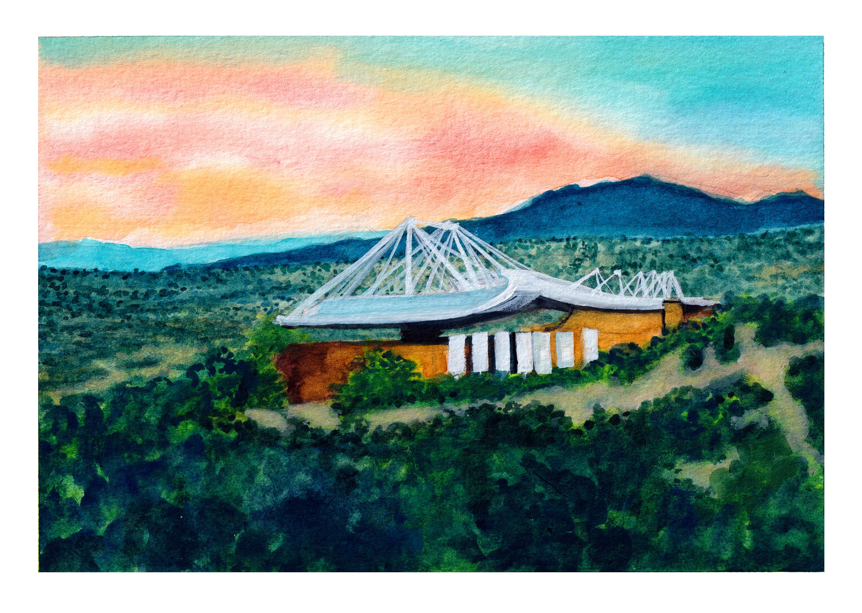 SFO Card Pack, the Santa Fe Opera, Greeting Card, Santa Fe, New Mexico