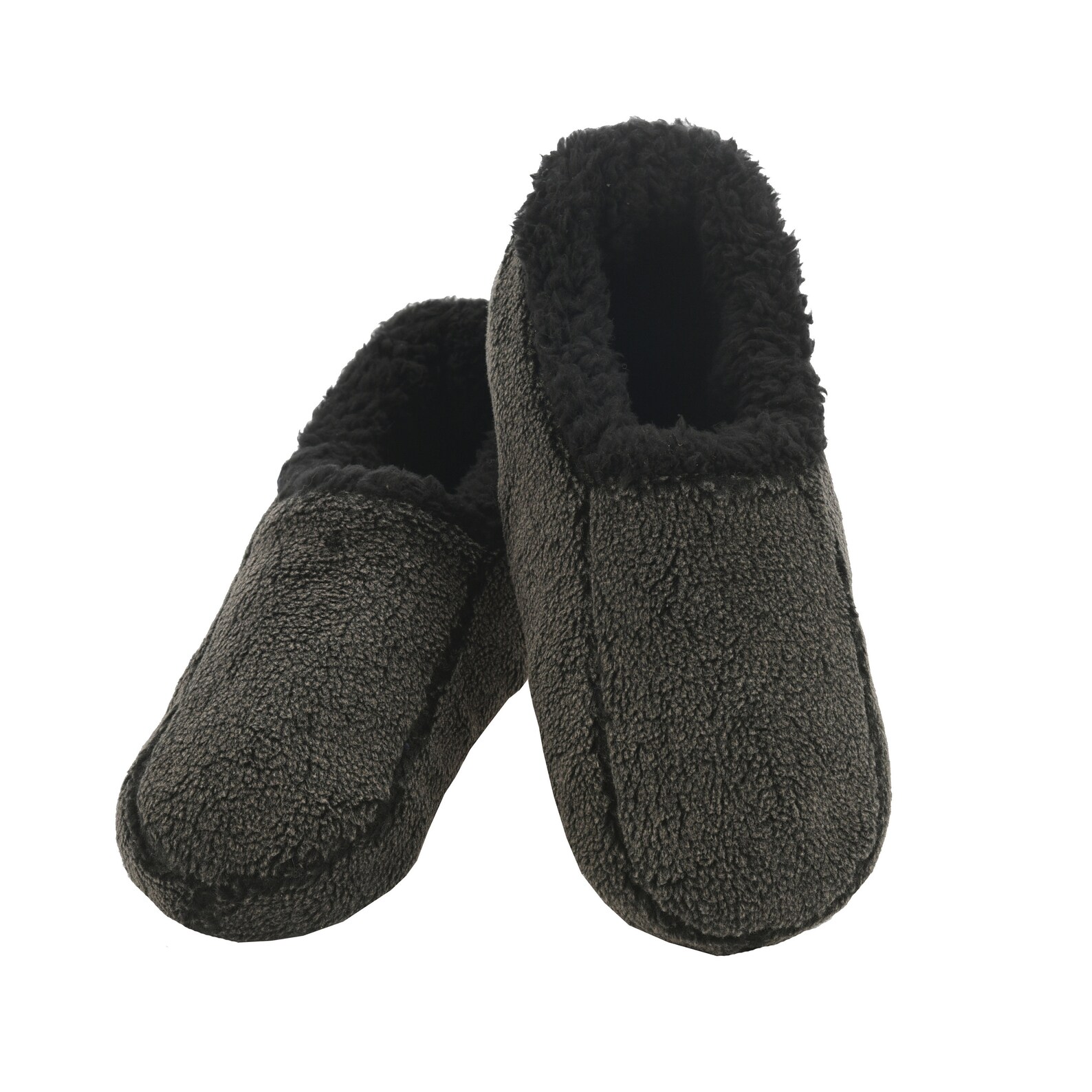 Snoozies Men's Two Tone Fleece Lined Slippers Etsy