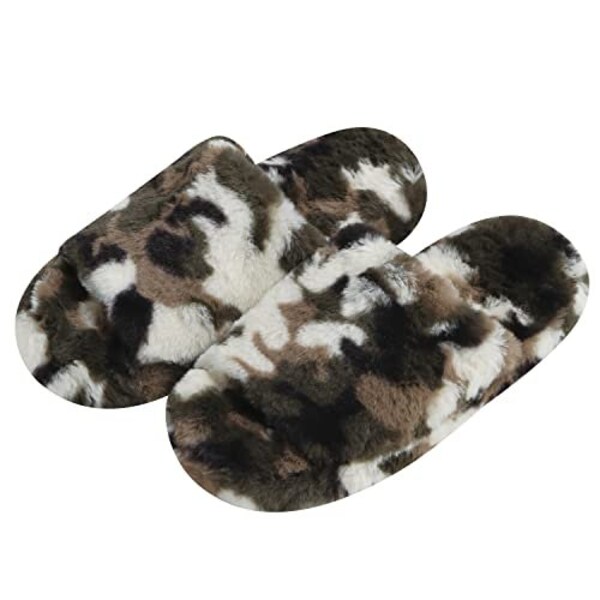 camo house slippers