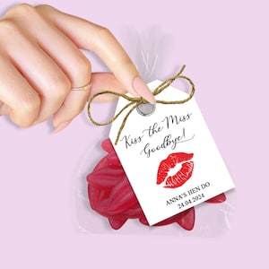 Kiss The Miss Goodbye Hen Do Sweet Favours