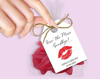 Kiss The Miss Goodbye Hen Do Sweet Favours