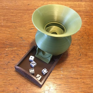 Spittoon Saloon Dice Tower on OpenLOCK Base