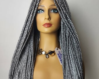 Gray braids sale