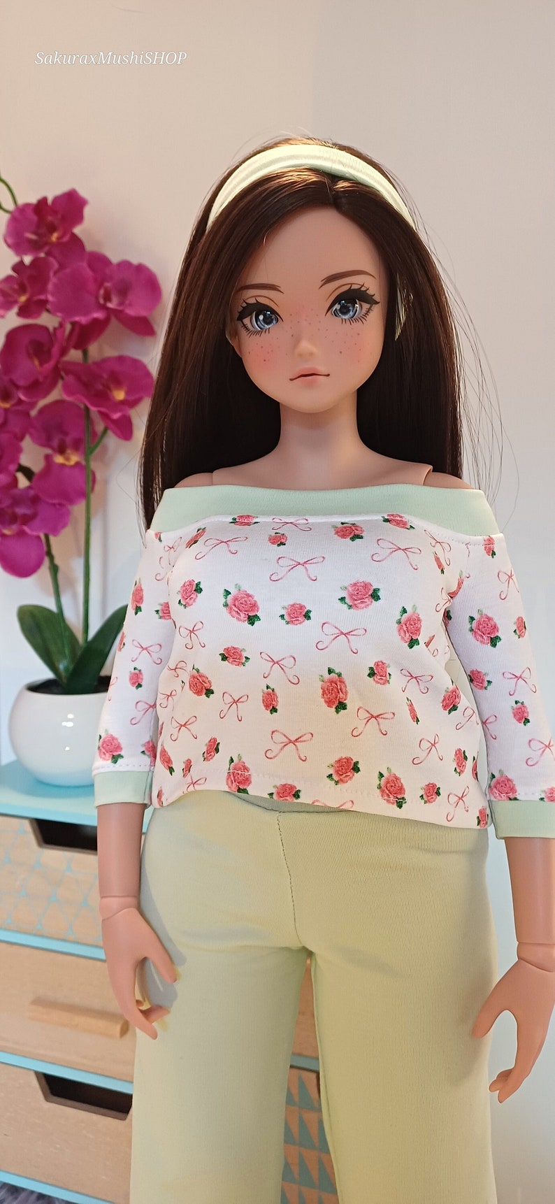 Ensemble de printemps pour smartdoll Poire Vert