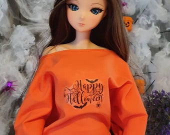 Halloween Bat-shirt for 1/3 BJD like SmartDoll and Dollfie Dream