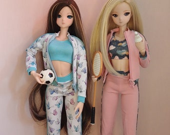 Survêtement 3 pièces pour 1/3 BJD comme SmartDoll et Dollfie Dream