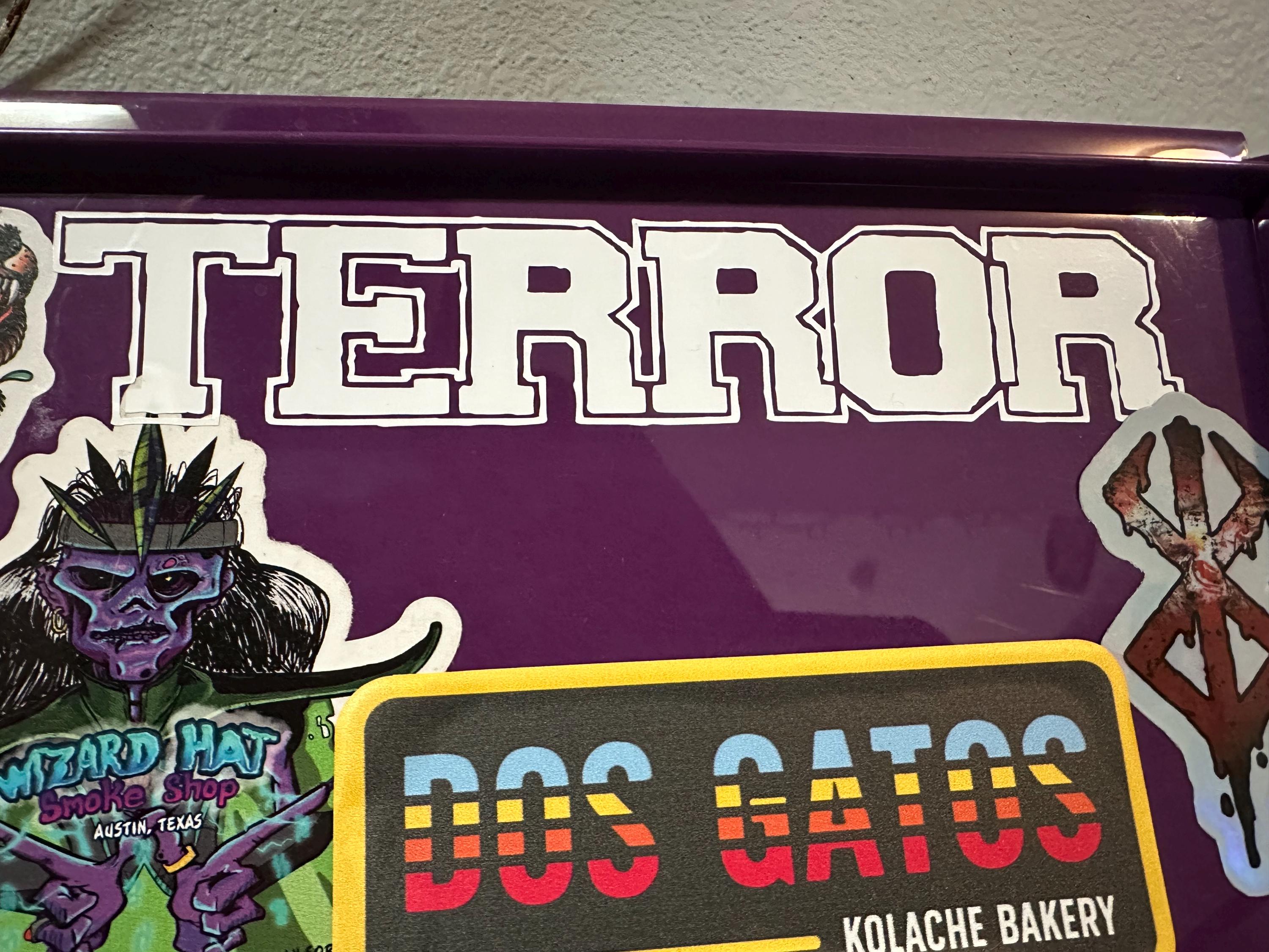 Terror Decal - Etsy