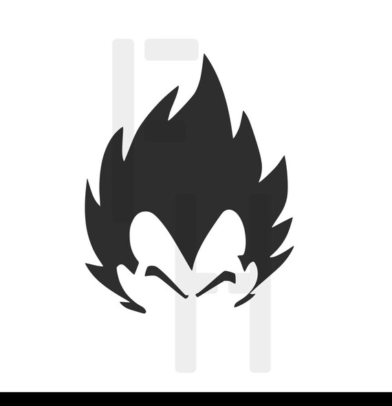 Instant Download Vegeta Super Saiyan Dragonball Z Anime Etsy