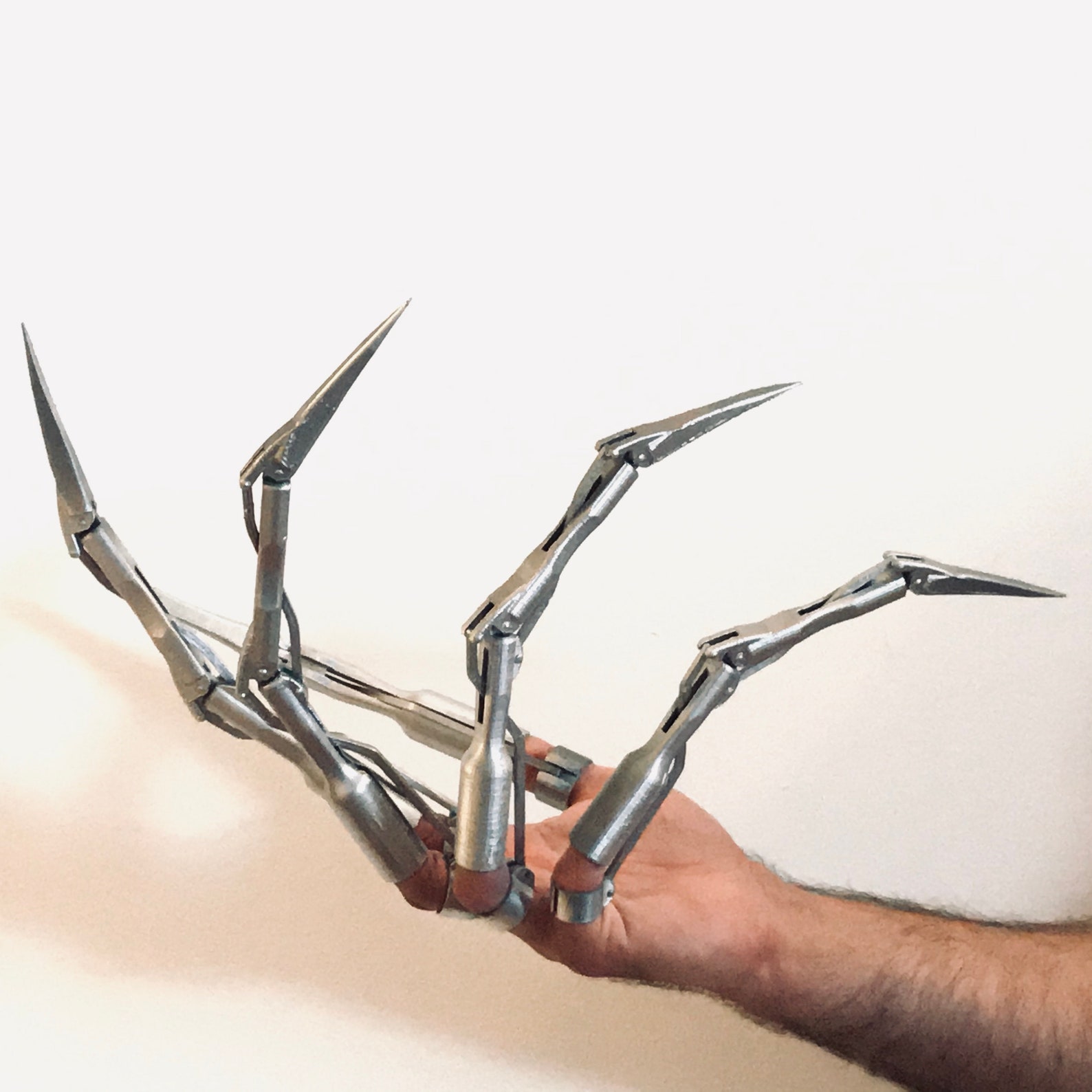 Skelington Original Articulated Finger Extensions 25cm please Etsy