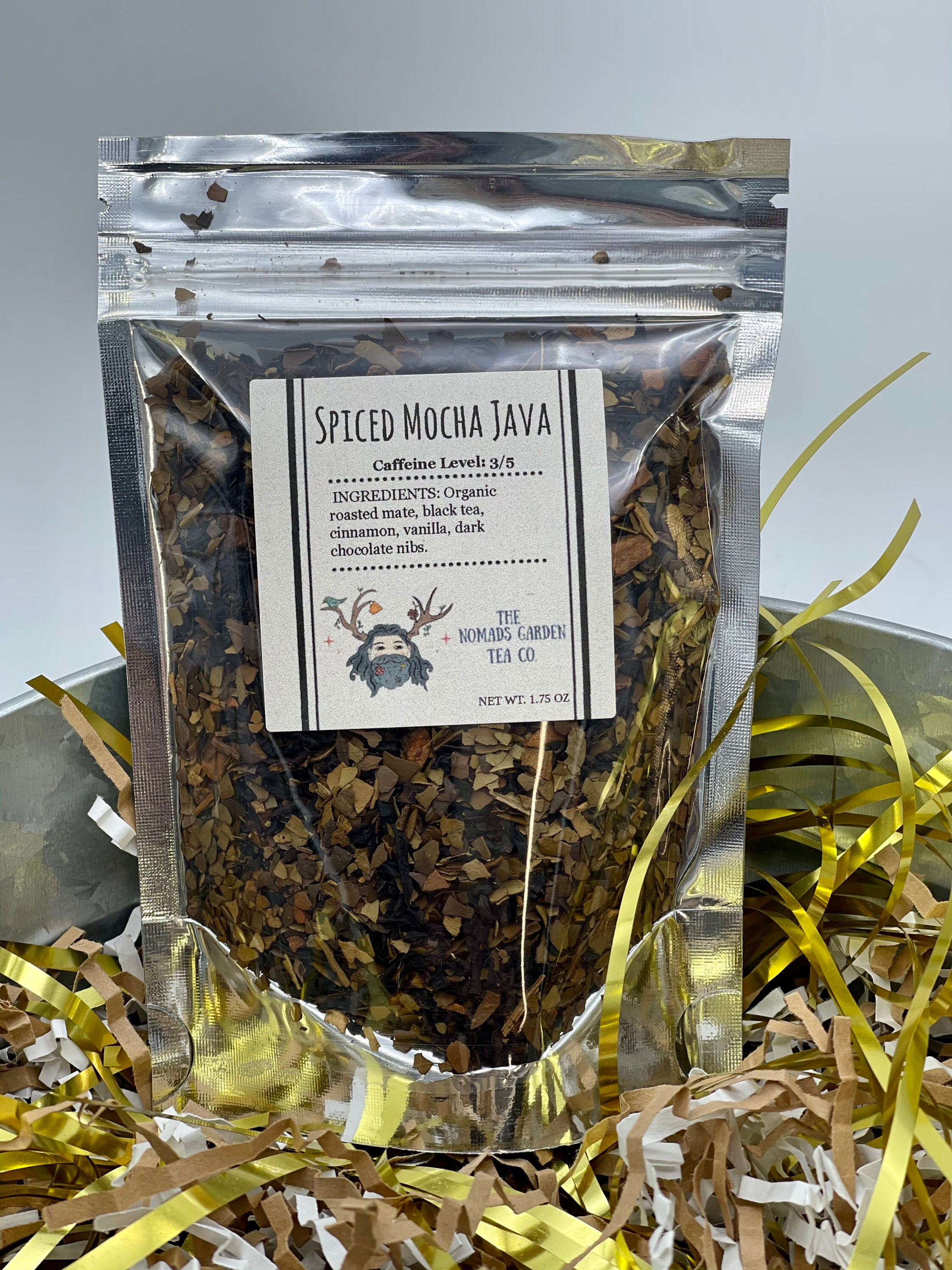Spiced Mocha Java Matè — The Nomads Garden Tea Co