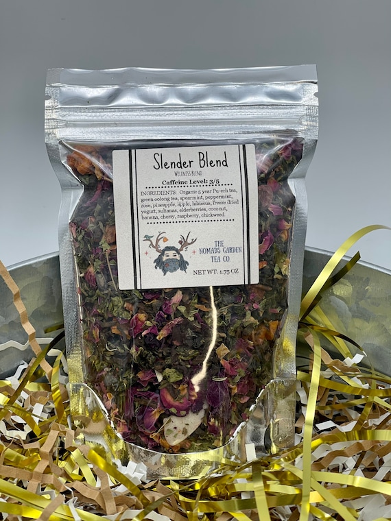 Slender Blend Wellness Blend Tea Etsy