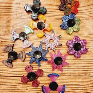 Custom made fidget spinners/ Glitter Fidget Spinner