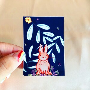 Kaninchen ästhetische Kunst Aufkleber