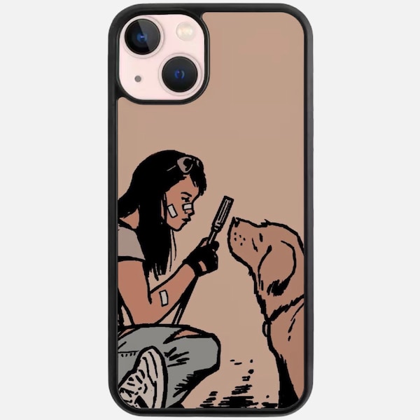 Kate Bishop and lucky the pizza dog Hawkeye Marvel comic Phone Case For Apple iPhone Case 11 XR 11 Pro X XS Max 7 8 Plus SE (2020)