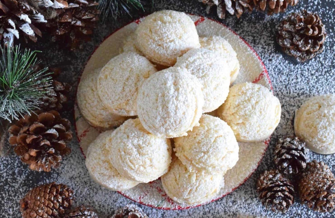 Sweetened Condensed Milk Snowball Cookies Etsy