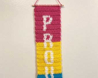 Proud Wall Decor - Pansexual Pride, LGBTQ Pride