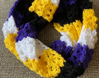 Nonbinary Pride - Infinity Scarf