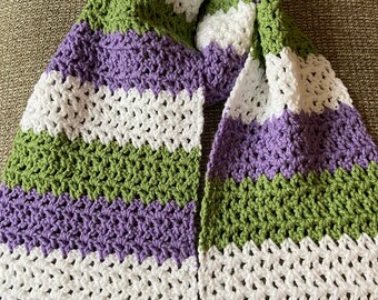 Gender Queer Pride - V-Stitch Scarf