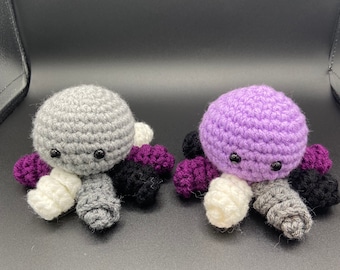 Asexual Octopus Amigurumi / Asexual Stuffed Animal