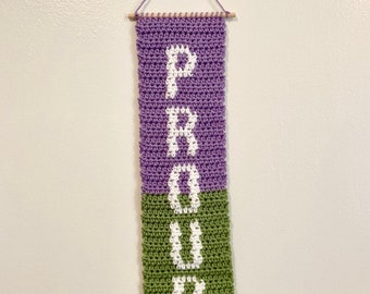Proud Wall Decor - Gender Queer Pride, LGBTQ Pride