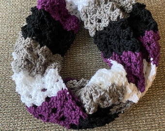 Asexual Pride - Infinity Scarf