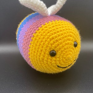 Large Bisexual Bumble Bee / Bisexual Amigurumi