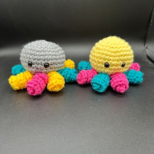 Pansexual Octopus Amigurumi / Pansexual Stuffed Animal
