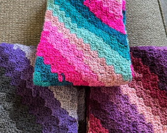 Subtle Pride - Corner-Stitch Scarf