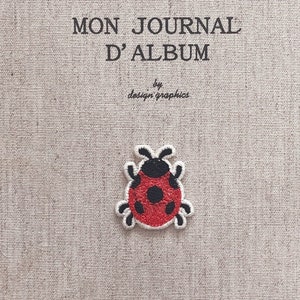 Écusson coccinelle, petite coccinelle thermocollante, applique coccinelle, cadeau pour les amateurs d'insectes