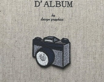 Camera Patch,  Camera Iron-On Patch