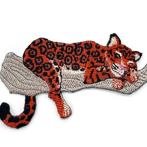 Jaguar Patch, Jaguar Iron-On Patch, Jaguar Iron-On Badge, Jaguar Embroidered