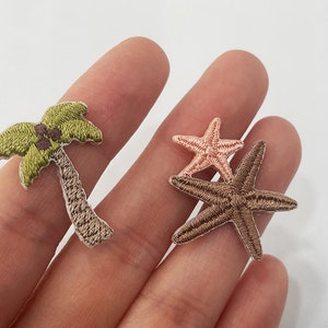 Tiny Palm Tree Patch, Tiny Starfish Patch