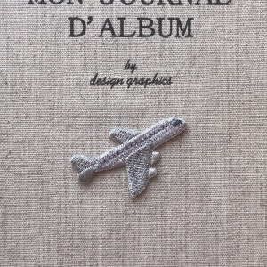 Tiny Airplane Patch, Patch, Plane  Iron-On Patch