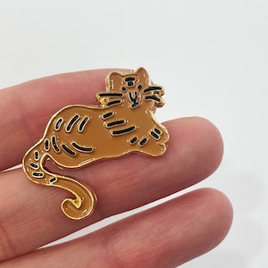 Tiger Badge, Animal  Enamel Pin, Metal Pin