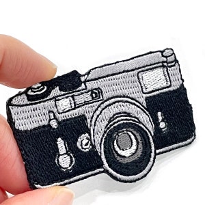 Camera Patch,  Camera Iron-On Patch