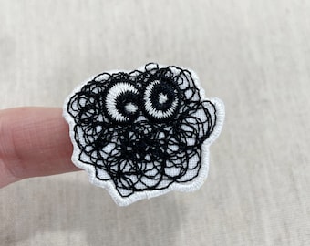 Monster Patch, Monster iron-On Patch, Monster Embroidery Patch