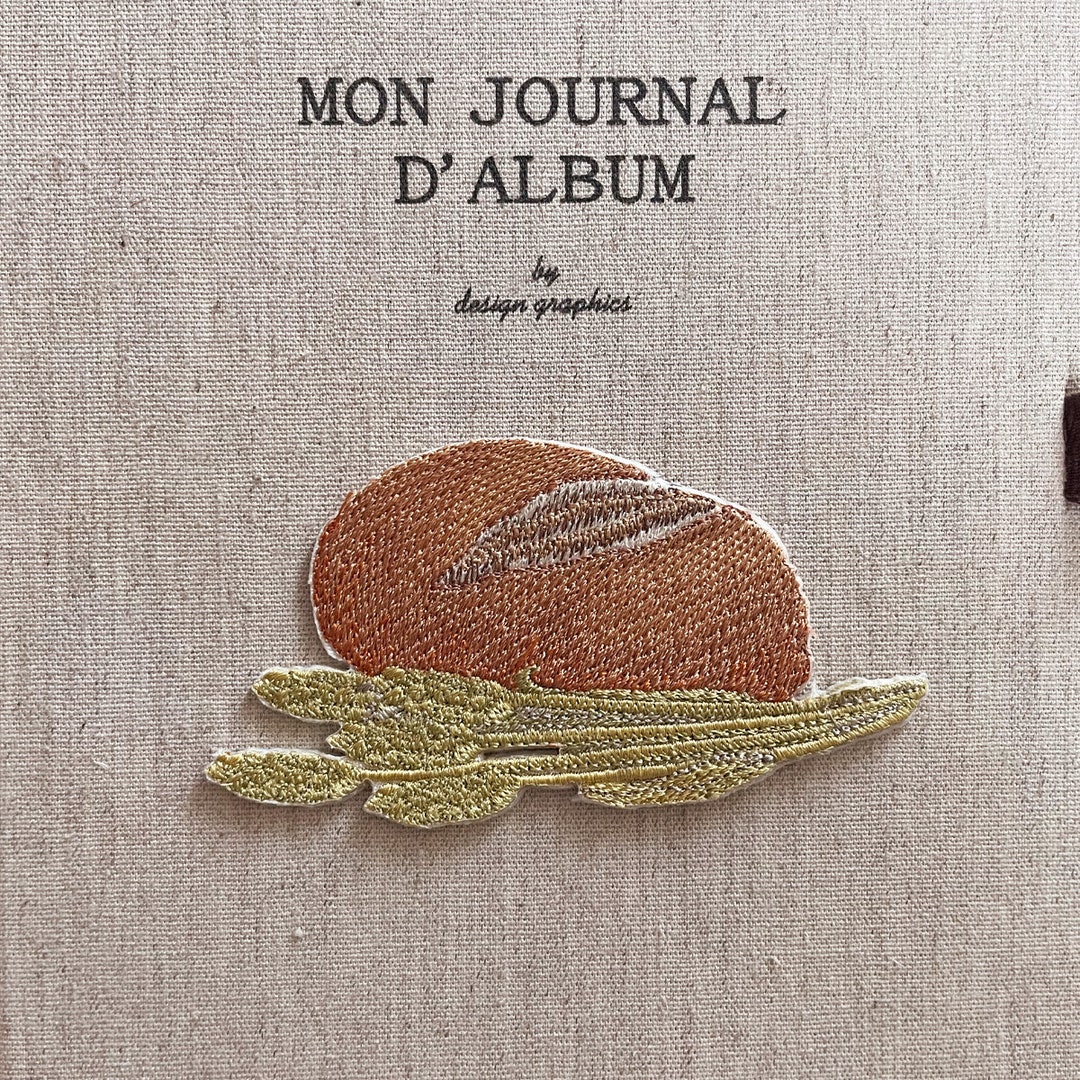 Whole Wheat Patch, Whole Wheat Ironon Patch, Homemade Bread Ironon