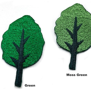 Tree Patch, Tree  Iron-on Patch, Tree Embroidered