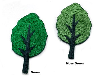 Toppa albero, toppa albero termoadesiva, albero ricamato