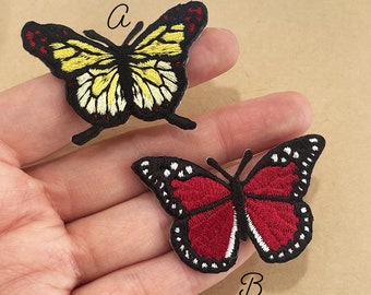 Decorazione Ricamata Insetti Toppa Applicabile A Ferro Da Stiro Farfalla Monarch - Ricamata Al 100%, Perfetta Per Personalizzare Capi E Accessori Toppa Per Cappelli E Giacche - Foto 7