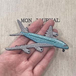 Airplane Patch, Patch, Plane  Iron-On Patch