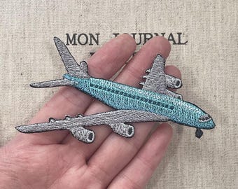 Airplane Patch, Patch, Plane  Iron-On Patch